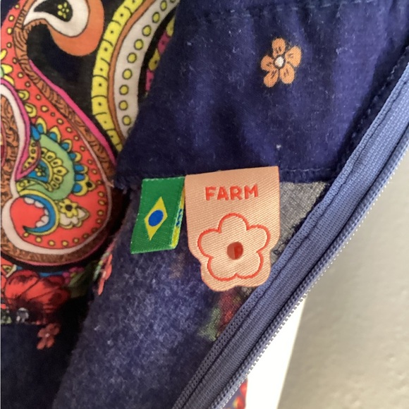 FARM Rio Multicolor Paisley Mini Dress S - Picture 10 of 12